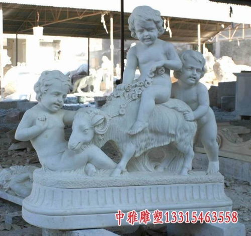 懷化羊花崗巖雕塑加工廠 傳承石雕工藝，共賞漢白玉群羊藝術(shù)之美