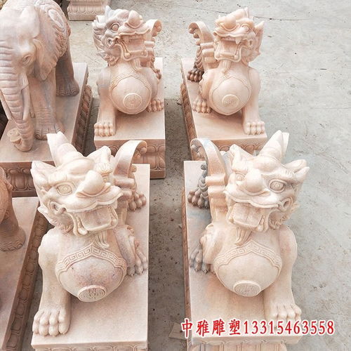 石雕青石貔貅 攀枝花石頭貔貅雕塑加工廠的專業(yè)工藝與藝術(shù)價值