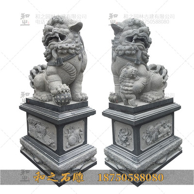 守護與象征 石獅擺放的古老智慧與公母辨識
